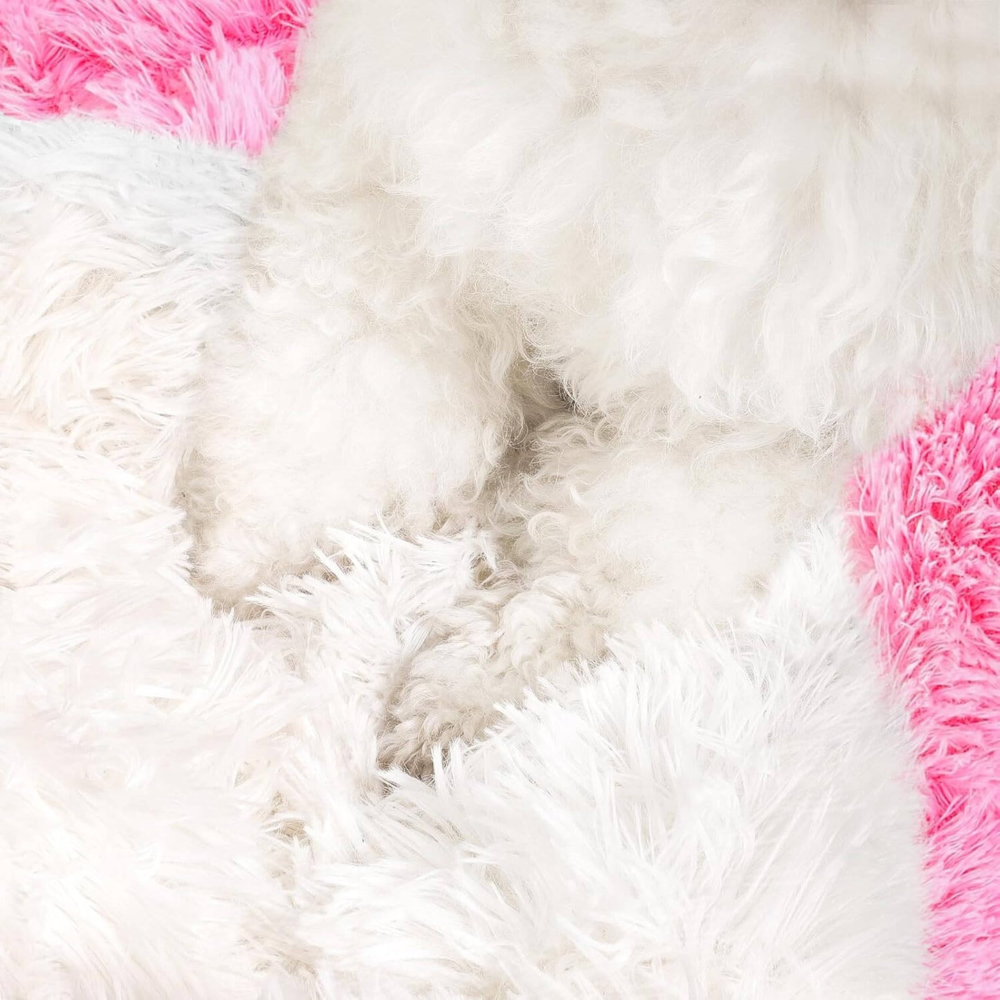 Hooded Plush Pet Bed - For Cats & Dogs