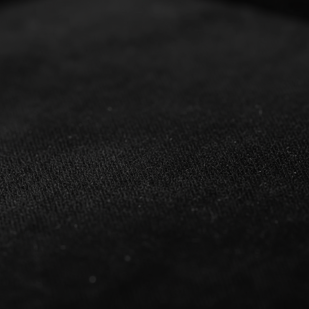 Black Fabric Texture - Macro Detail