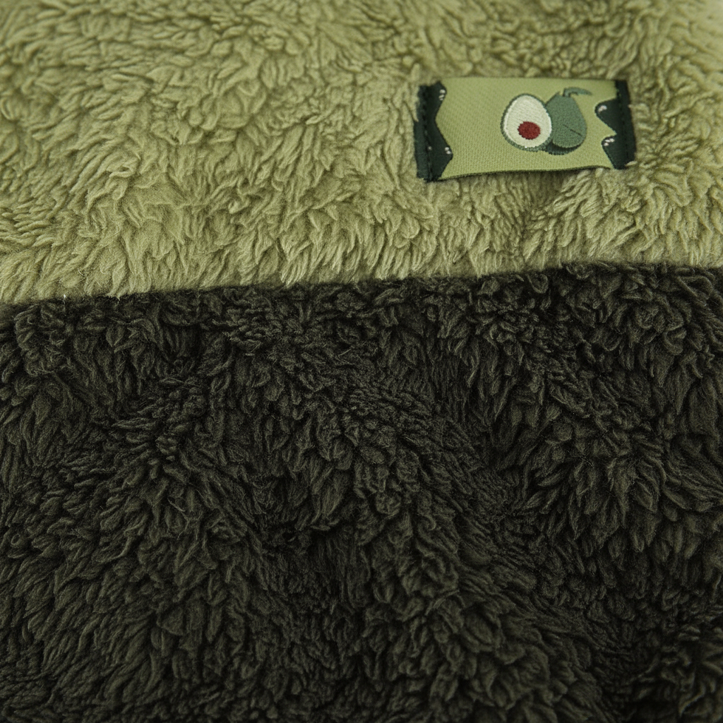 Fleece fabric texture close-up