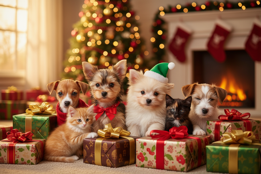 Holiday gift collection for dog lovers - smart pet products and accessories