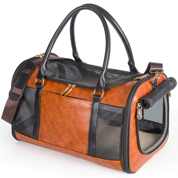 Airline Approved Dog Carrier - Premium Soft-Sided Pet Travel Bag