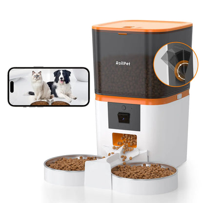 RoilPet feeder Feeder 6L with HD Camera