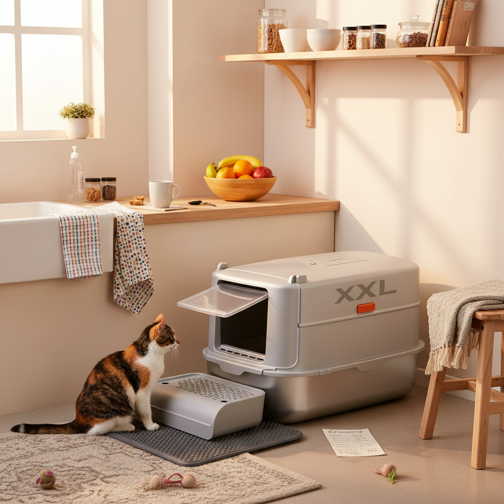 Calico in Homey Kitchen