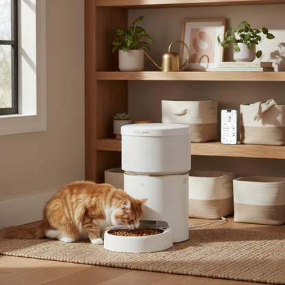 Cat lifestyle shot in mudroom