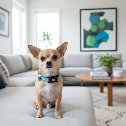 Chihuahua with smart collar