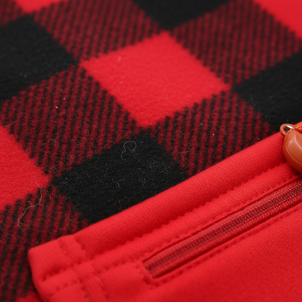 Close-up fleece texture 1