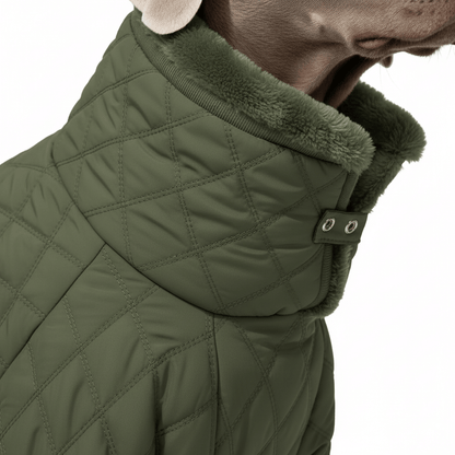 Close-up turtleneck collar detail