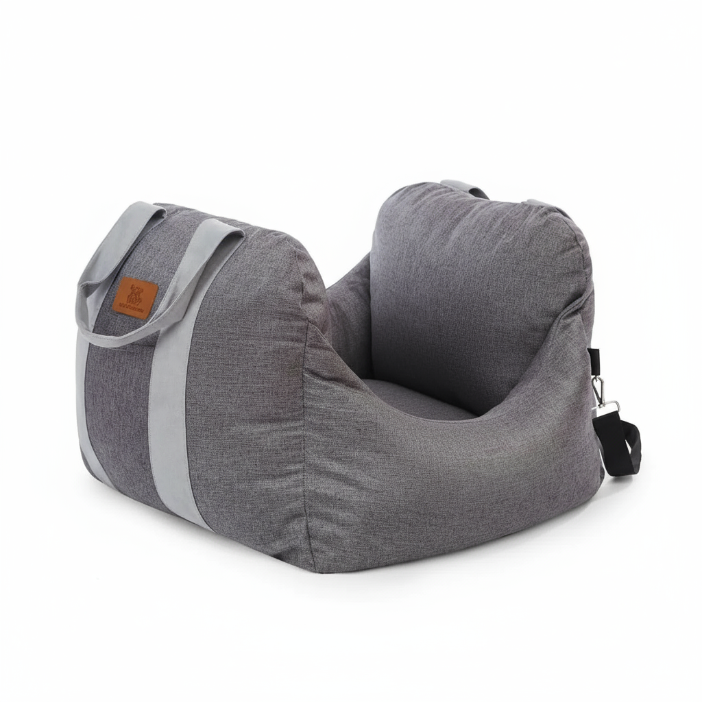 Dog car seat without dog