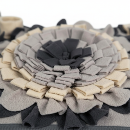 Extreme close-up fleece layers