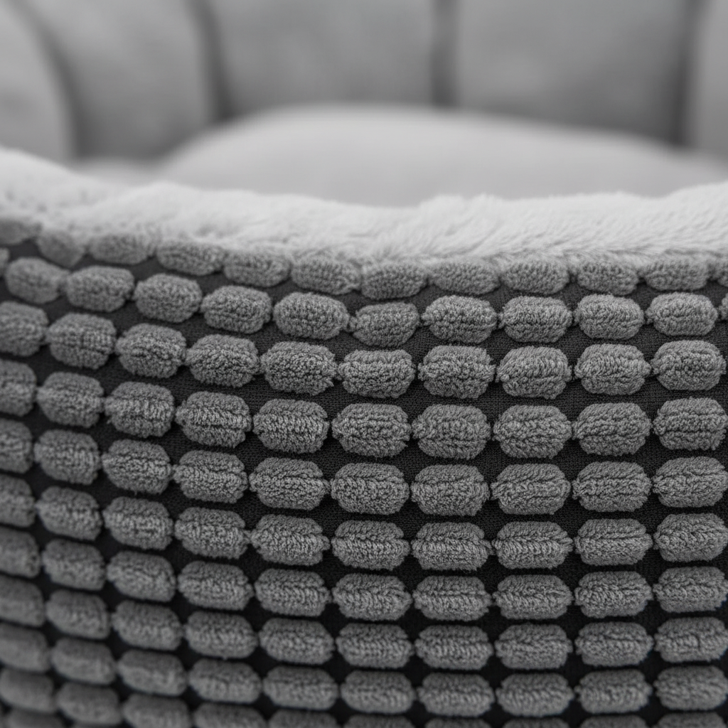 Extreme close-up van corn kernel plush stof