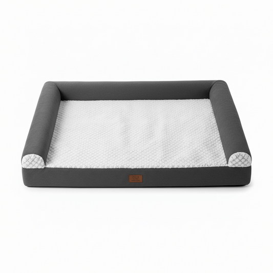 Orthopedic Dog Bed for Large Dogs | Memory Foam Couch, premium joint support for large breeds.