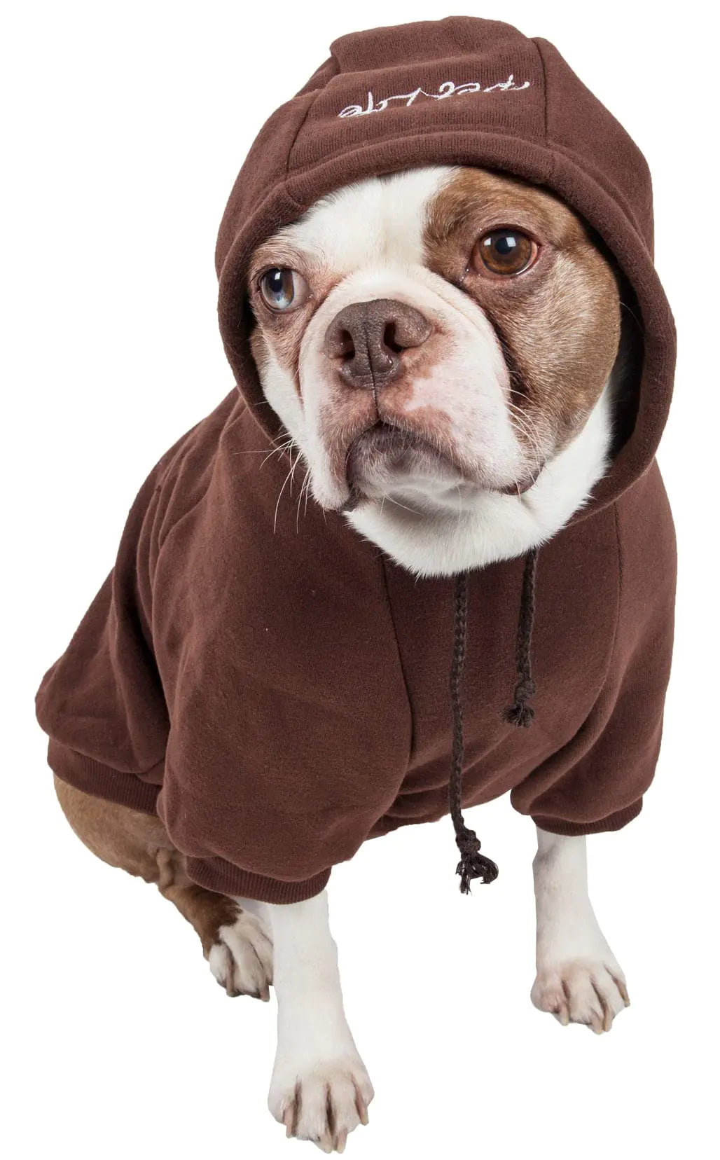 Pet Life Plush Cotton Dog Hoodie - Machine Washable