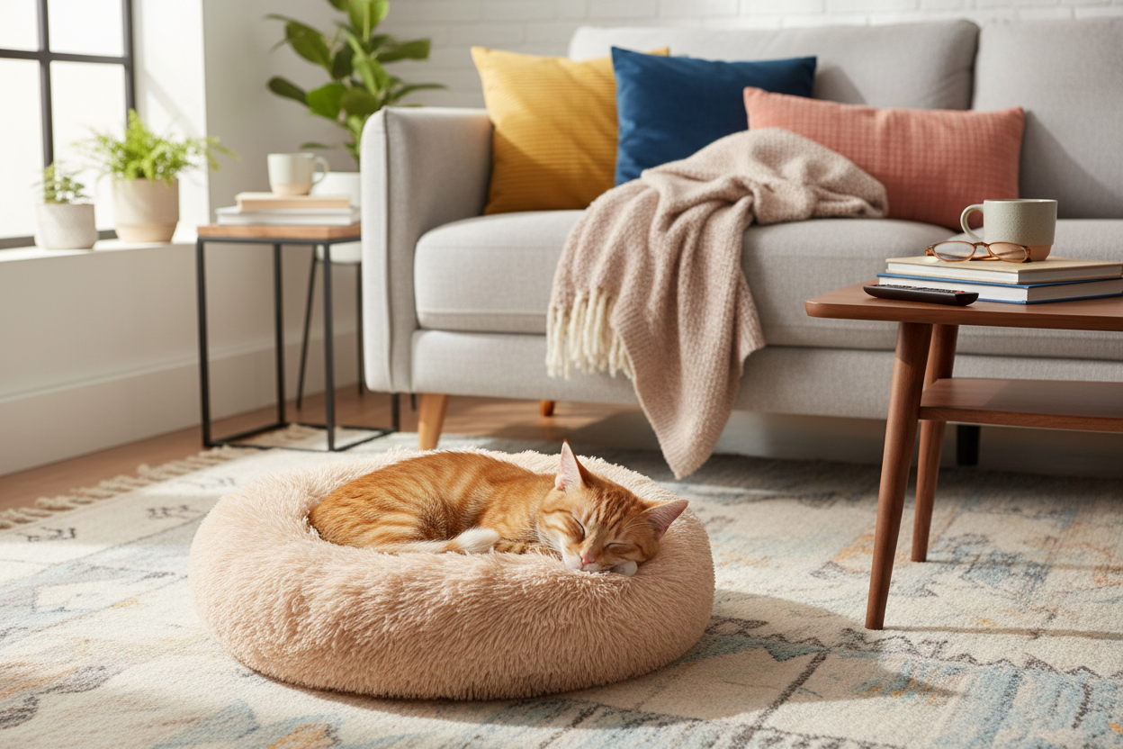 Lifestyle in playful living room