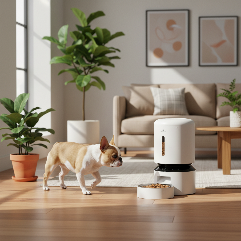 Lifestyle shot with small dog