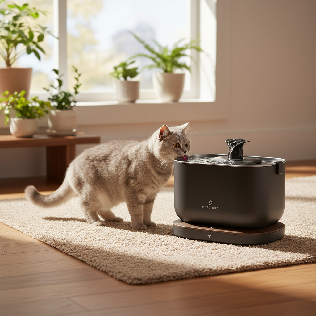 PETLIBRO in woonkamer