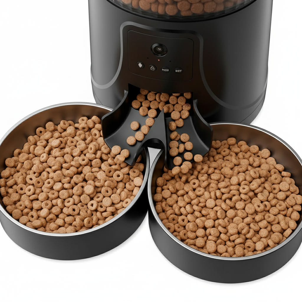 PetUltra Dual Bowls Close-up