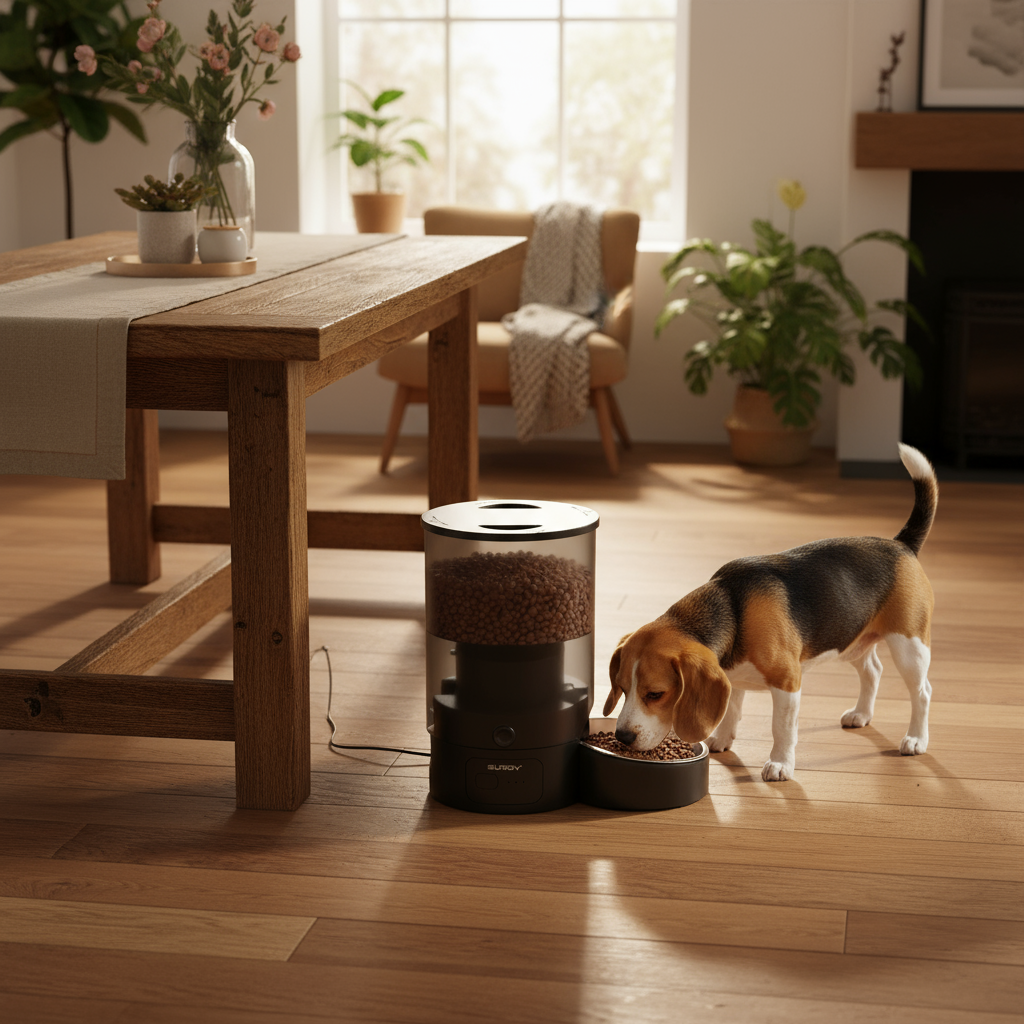 SURDY feeder in eetkamer