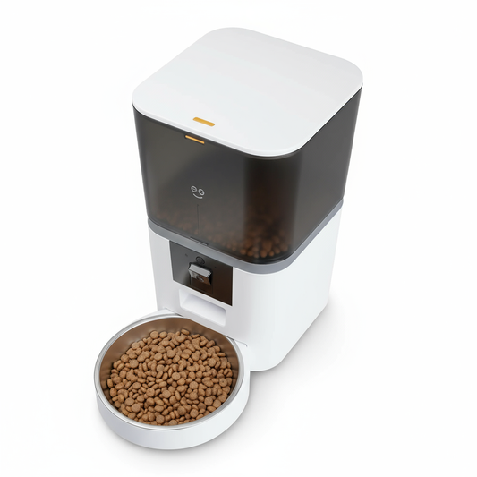 Top-down angled view