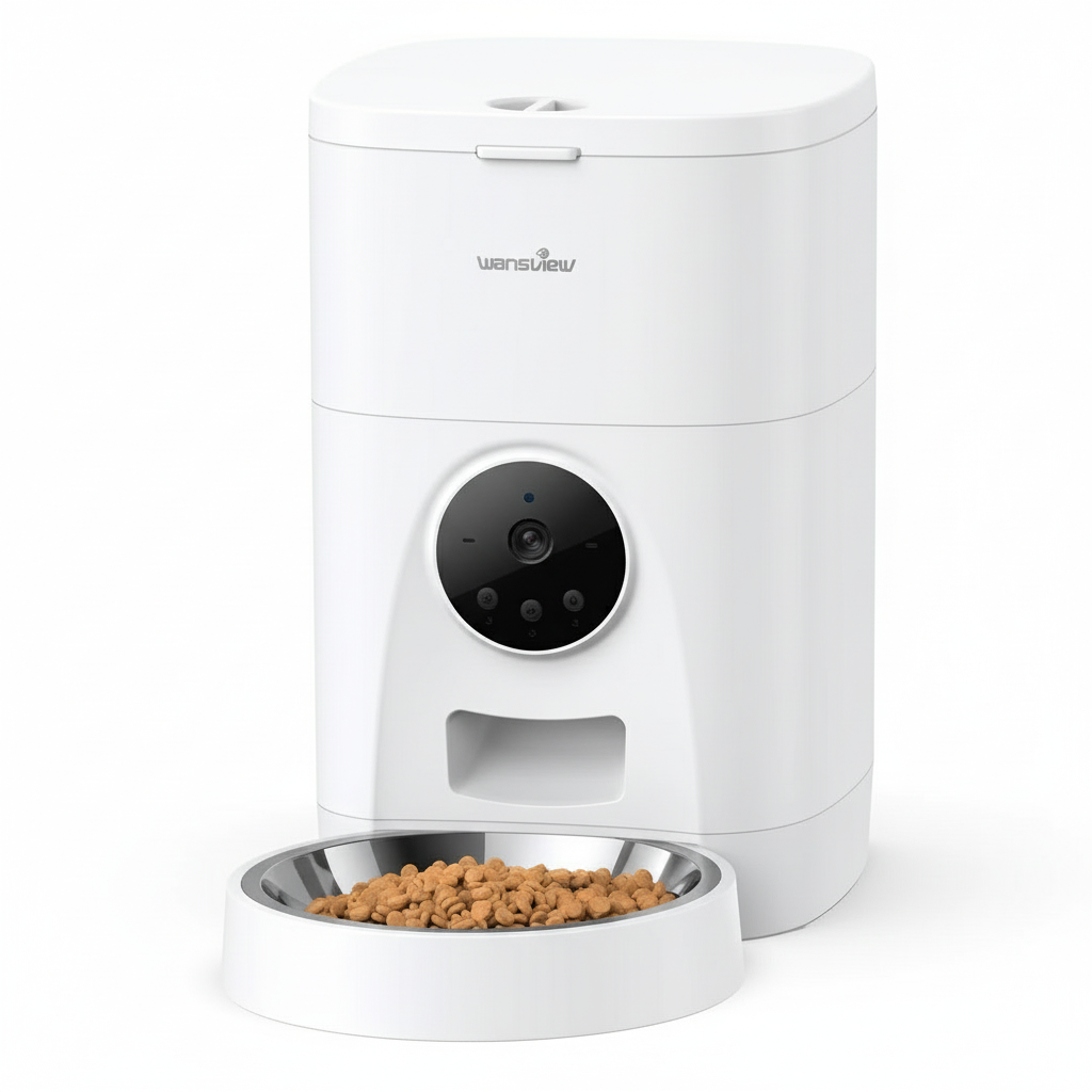 Wansview 4L Smart Pet Feeder - Clean Product Shot