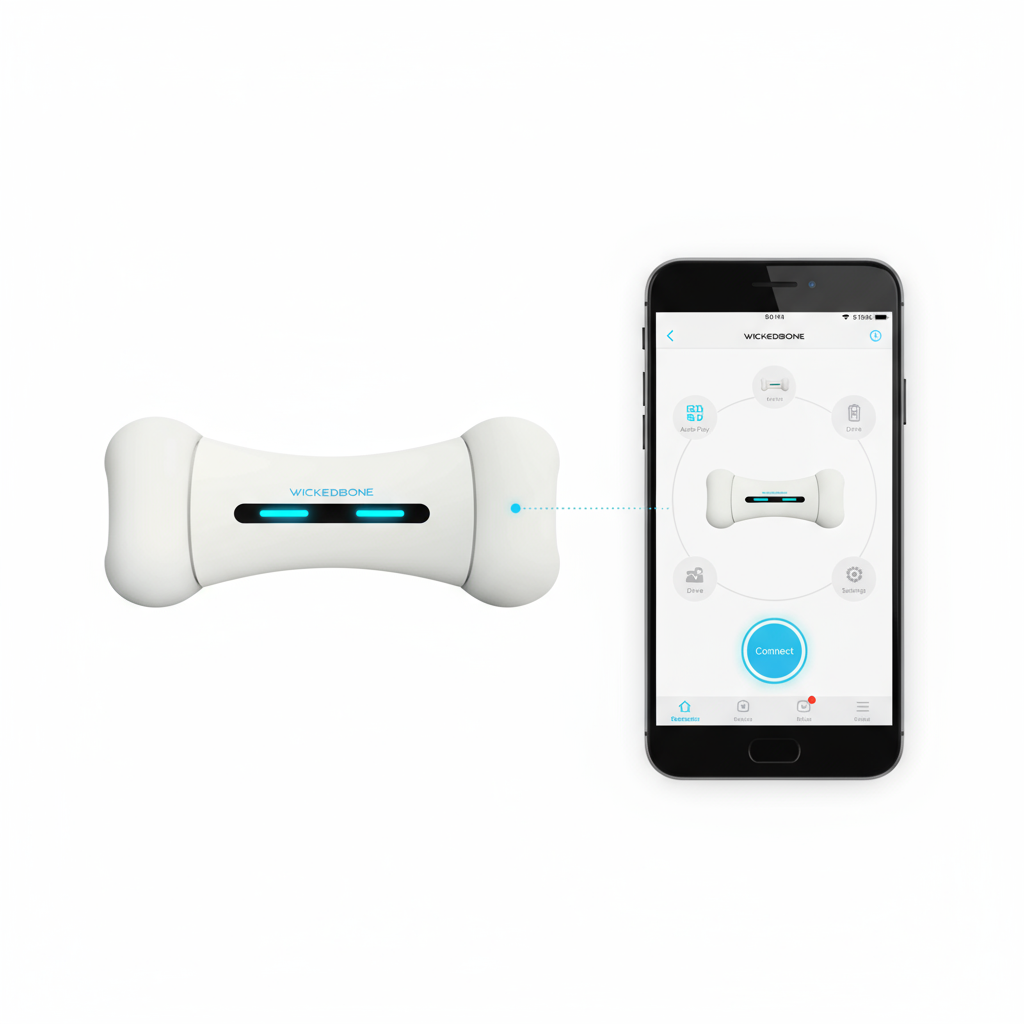 Wickedbone with smartphone app